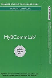 Tapa de 2014 MyBCommLab with Pearson eText -- Access Card -- for Excellence in Business Communication