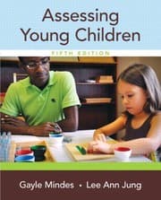 Tapa de Assessing Young Children, Enhanced Pearson eText -- Access Card