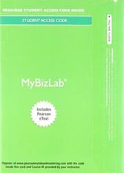 Tapa de 2014 MyLab Intro to Business with Pearson eText -- Access Card -- for Business