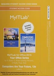 Tapa de MyITLab with Pearson eText -- Access Card -- for Your Office with Computers Are Your Future Complete
