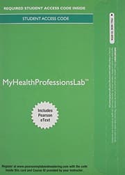 Tapa de MyHealthProfessionsLab with Pearson eText -- Access Card -- for Pearson's Comprehensive Medical Assisting