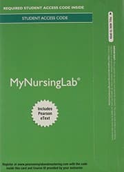Tapa de MyNursingLab with Pearson eText -- Access Card -- for Contemporary Psychiatric Mental Health Nursing