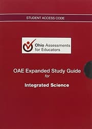 Tapa de OAE Expanded Study Guide -- Access Code Card -- for Integrated Science