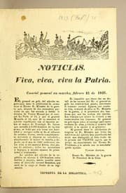 Tapa de Noticias. Viva, viva, viva la patria
