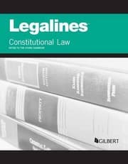 Tapa de Legalines on Constitutional Law, Keyed to Stone