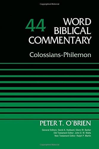Tapa de Colossians/Philemon, Volume 44