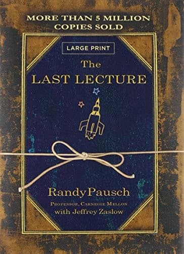 Tapa de The Last Lecture
