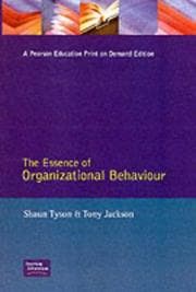 Tapa de The Essence of Organizational Behaviour