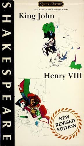 Tapa de Plays (King Henry VIII / King John)