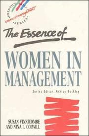 Tapa de The essence of women in management