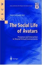 Tapa de The Social Life of Avatars