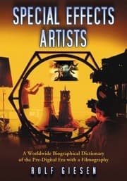 Tapa de Special effects artists