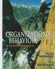 Tapa de Organizational behavior