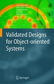 Tapa de Validated Designs for Object-oriented Systems