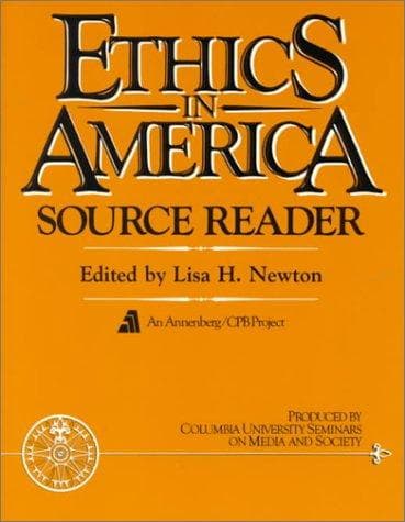Tapa de Ethics in America