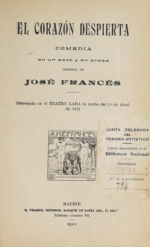 Tapa de El corazón despierta