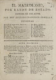 Tapa de El matrimonio por razón de estado