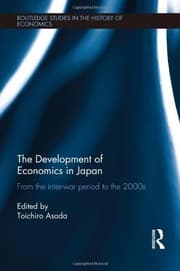 Tapa de The Development of Economics in Japan