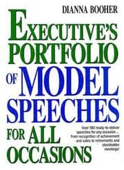 Tapa de Executive's portfolio of model speeches for all occasions