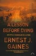 Tapa de A Lesson Before Dying (Five Star)
