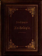 Tapa de Shakespeare-Anthologie