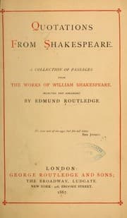 Tapa de Quotations from Shakespeare