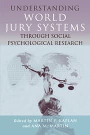 Tapa de Understanding World Jury Systems Through Social Psychological Research