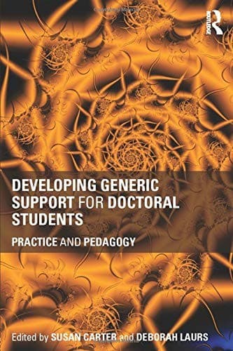 Tapa de Developing Generic Support for Doctoral Students