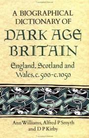 Tapa de A biographical dictionary of dark age Britain