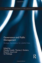 Tapa de Governance and Public Management