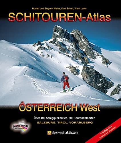Tapa de Schitourenatlas Österreich West