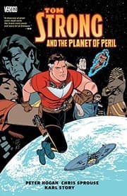 Tapa de Tom Strong and the Planet of Peril