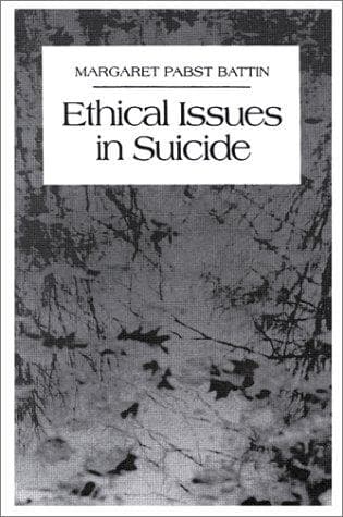 Tapa de Ethical issues in suicide