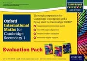 Tapa de Complete Mathematics For Cambridge Secondary 1- Evaluation Pack