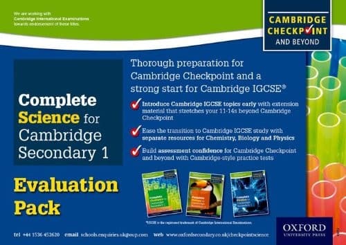Tapa de Complete Science for Cambridge Secondary 1 Evaluation Pack