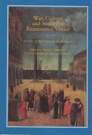 Tapa de War, culture, and society in Renaissance Venice
