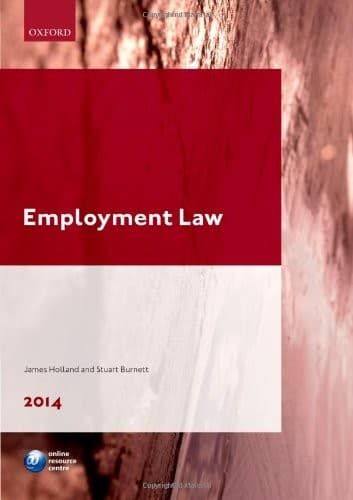 Tapa de Employment Law