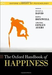 Tapa de Oxford Handbook of Happiness