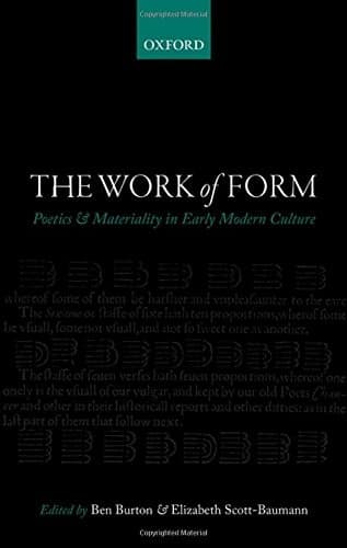 Tapa de The Work of Form