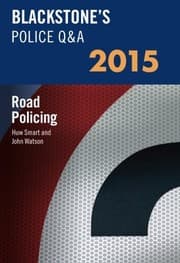 Tapa de Blackstone's Police Q&A