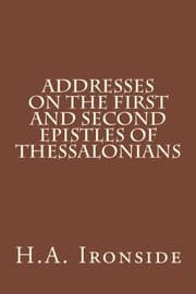 Tapa de Addresses on the First and Second Epistles of Thessalonians