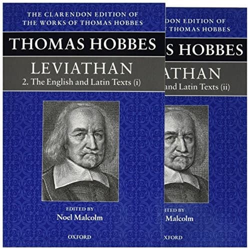 Tapa de Thomas Hobbes : Leviathan