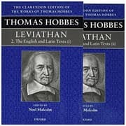 Tapa de Thomas Hobbes : Leviathan