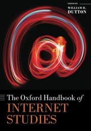 Tapa de The Oxford Handbook of Internet Studies