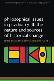 Tapa de Philosophical issues in psychiatry III