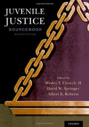 Tapa de Juvenile Justice Sourcebook
