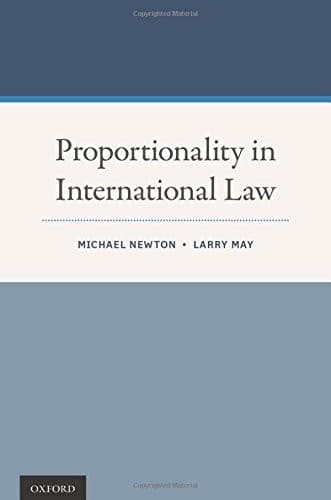 Tapa de Proportionality in International Law