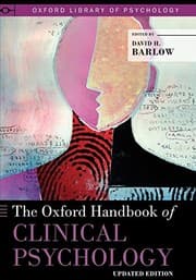 Tapa de The Oxford Handbook of Clinical Psychology