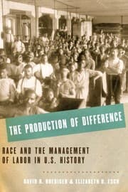 Tapa de The production of difference