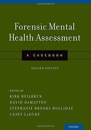 Tapa de Forensic Mental Health Assessment